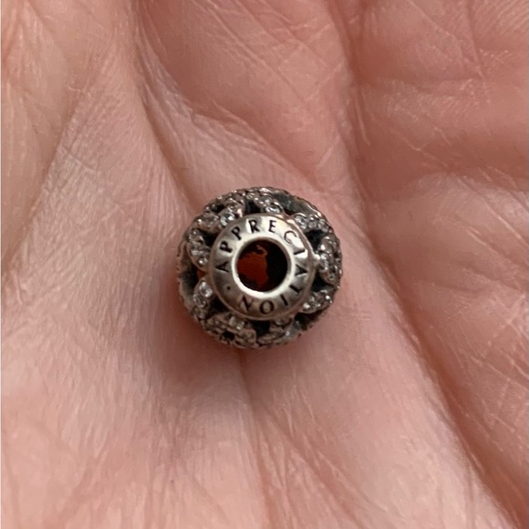 Pandora Essence 23" Snake Chain with Retired Appreciation Charm - S925-Ale - Picture 6 of 7